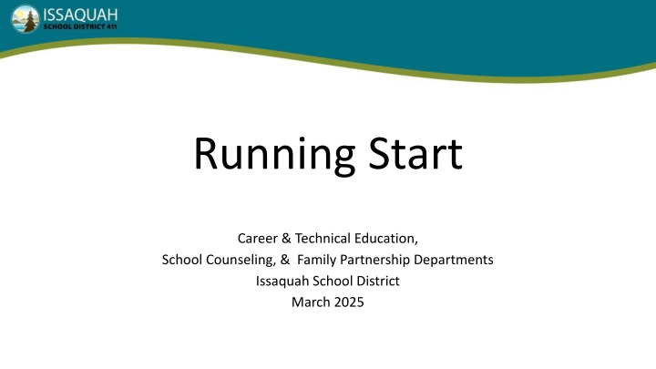 running start