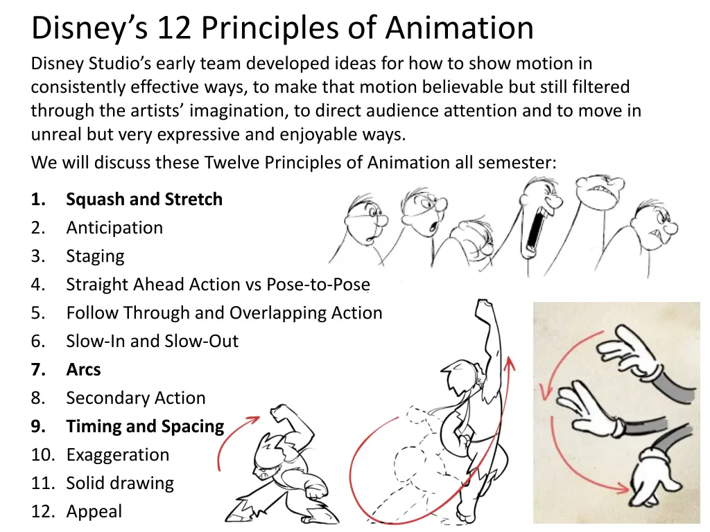 disney s 12 principles of animation disney studio