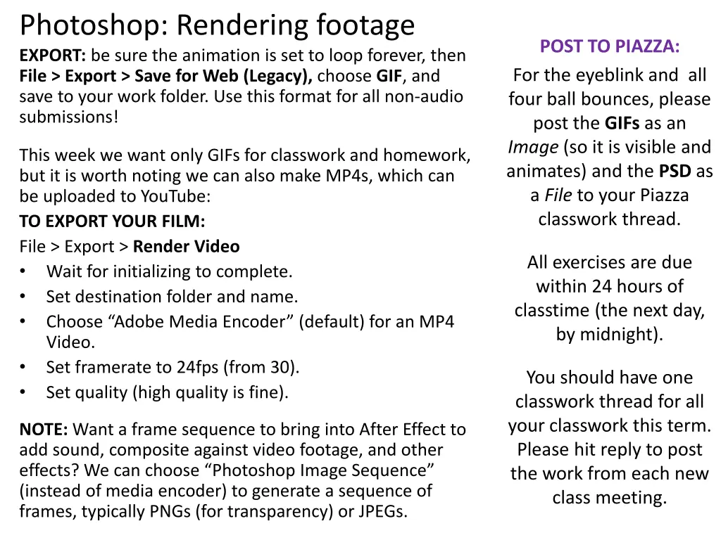 photoshop rendering footage