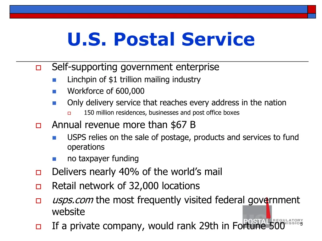 u s postal service