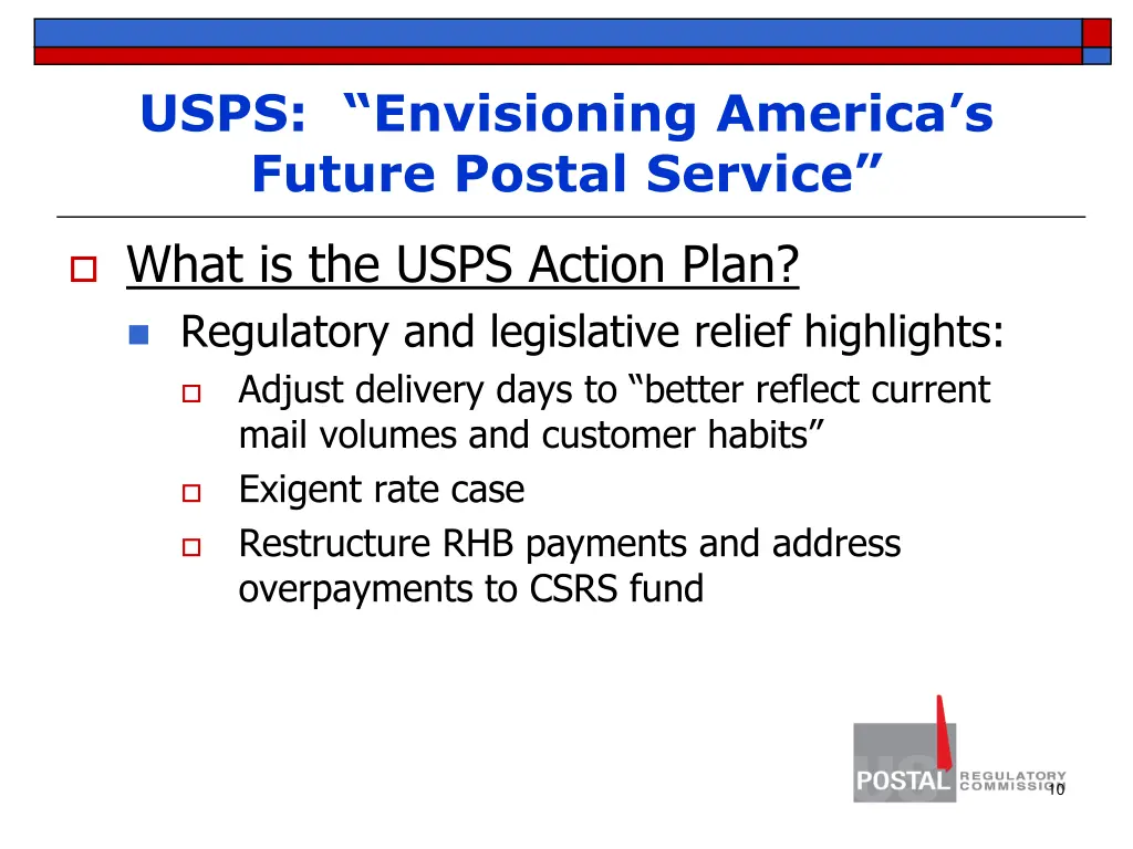 usps envisioning america s future postal service 1