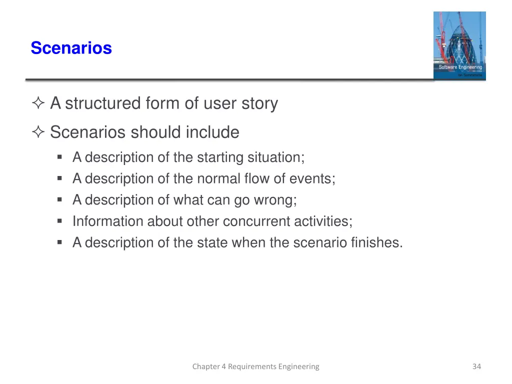 scenarios