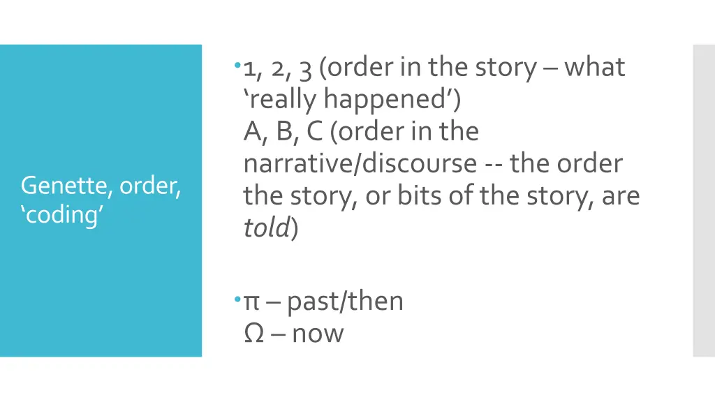 1 2 3 order in the story what really happened