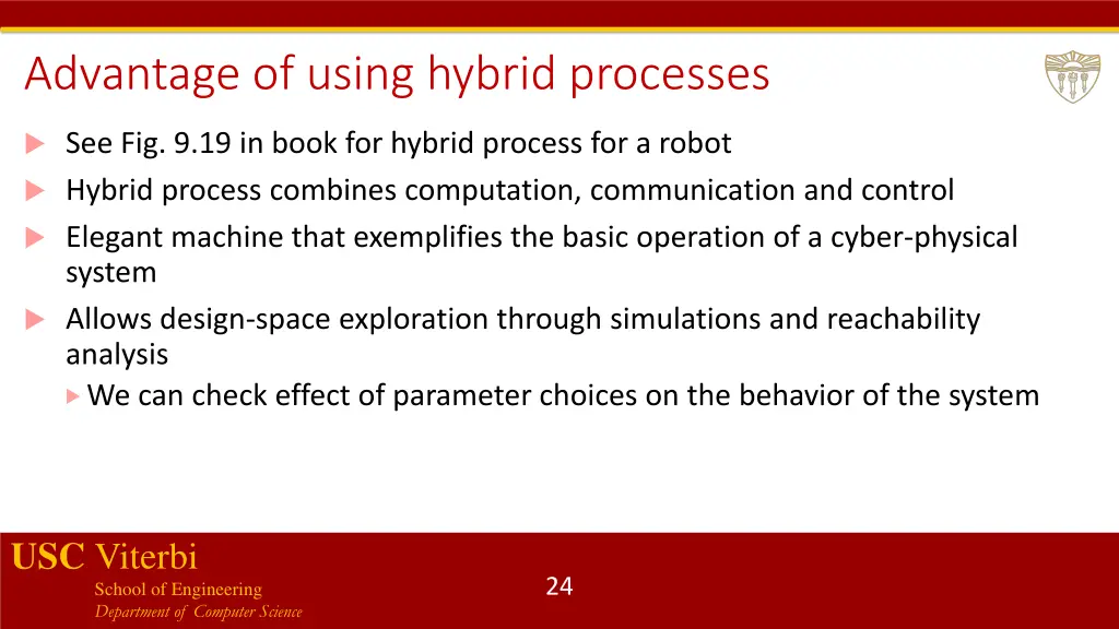 advantage of using hybrid processes