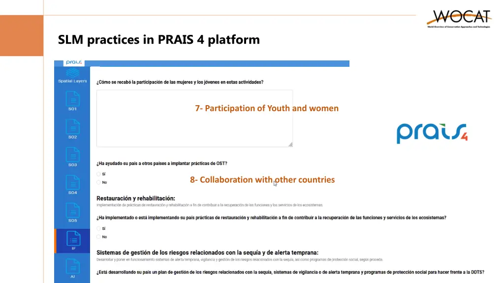 slm practices in prais 4 platform 4