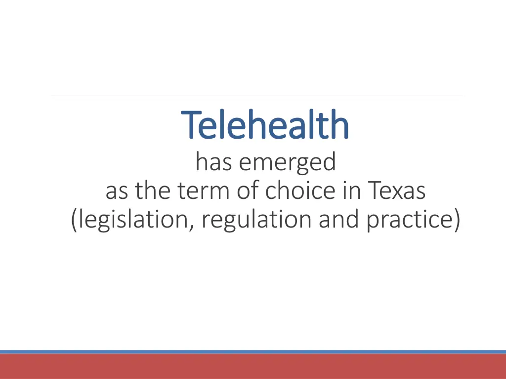 telehealth telehealth has emerged as the term