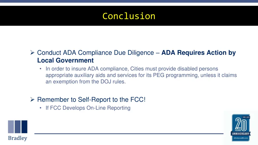conclusion