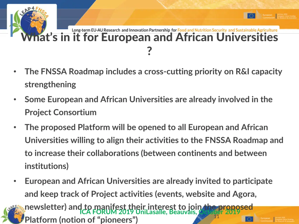 what s in it for european and african universities