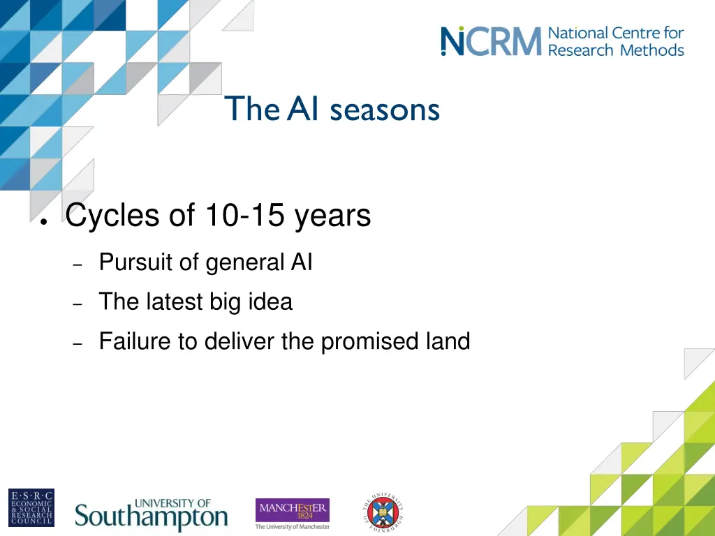 the ai seasons