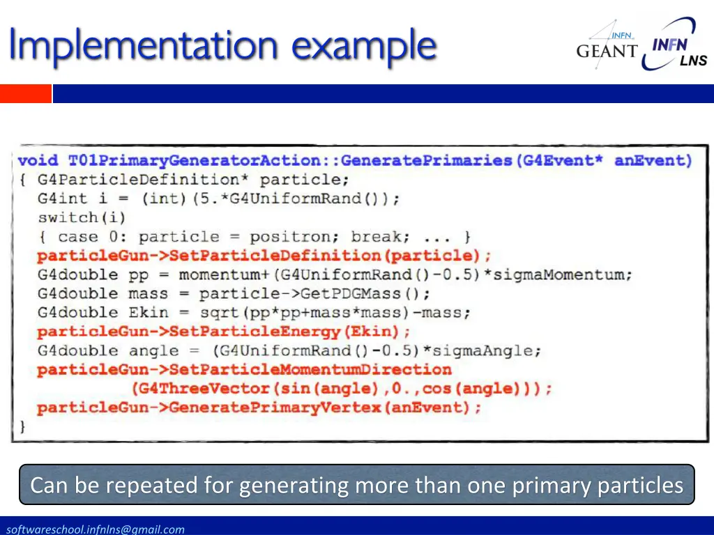 implementation example