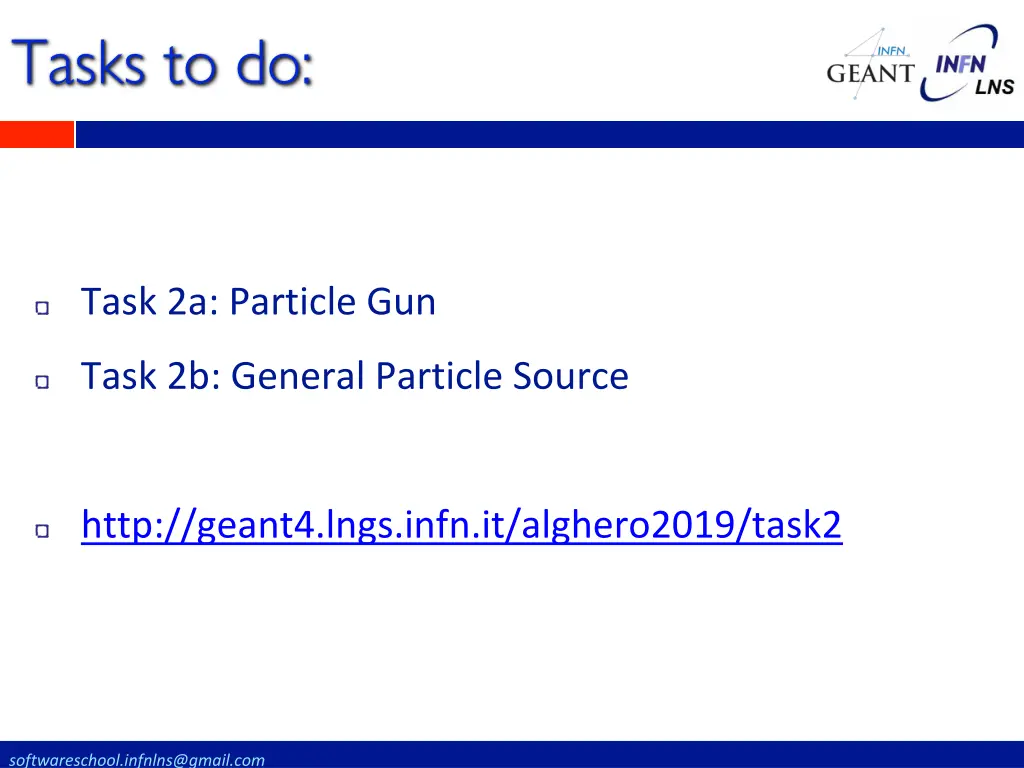 tasks to do