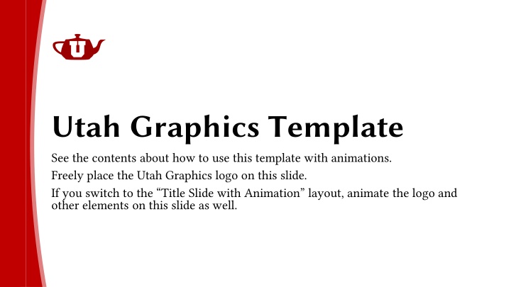 utah graphics template see the contents about