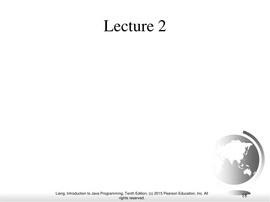 lecture 2