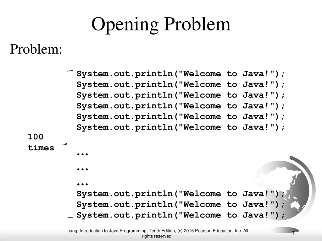 opening problem