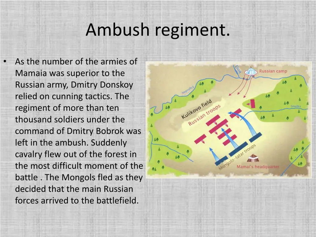 ambush regiment