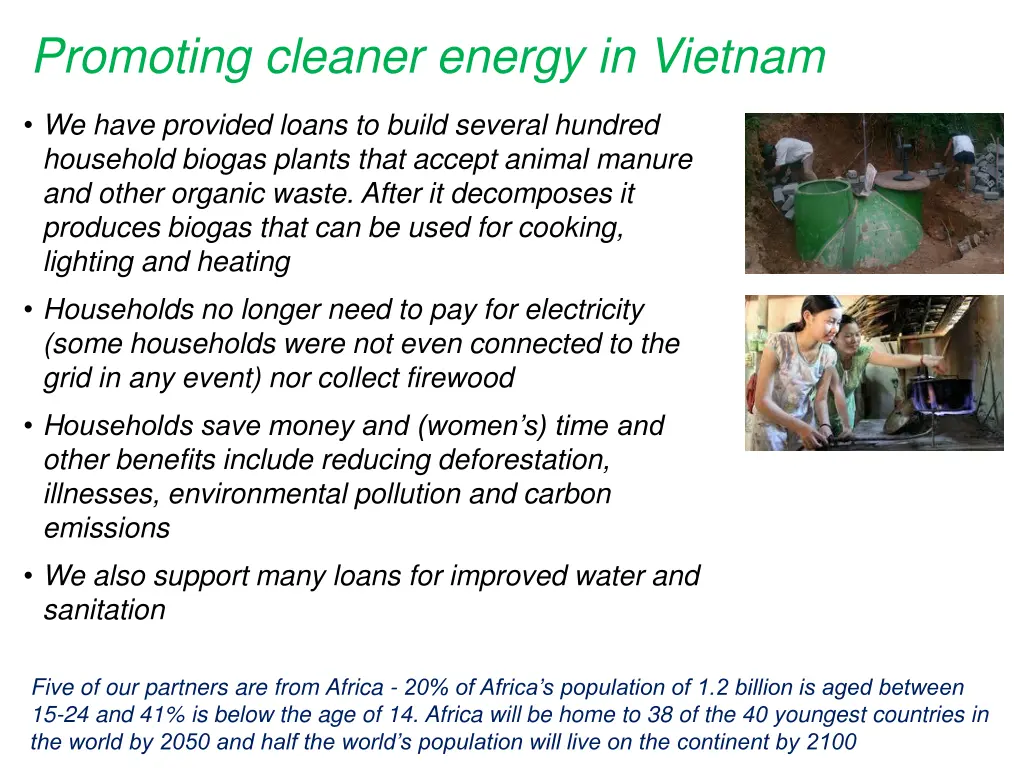 promoting cleaner energy in vietnam