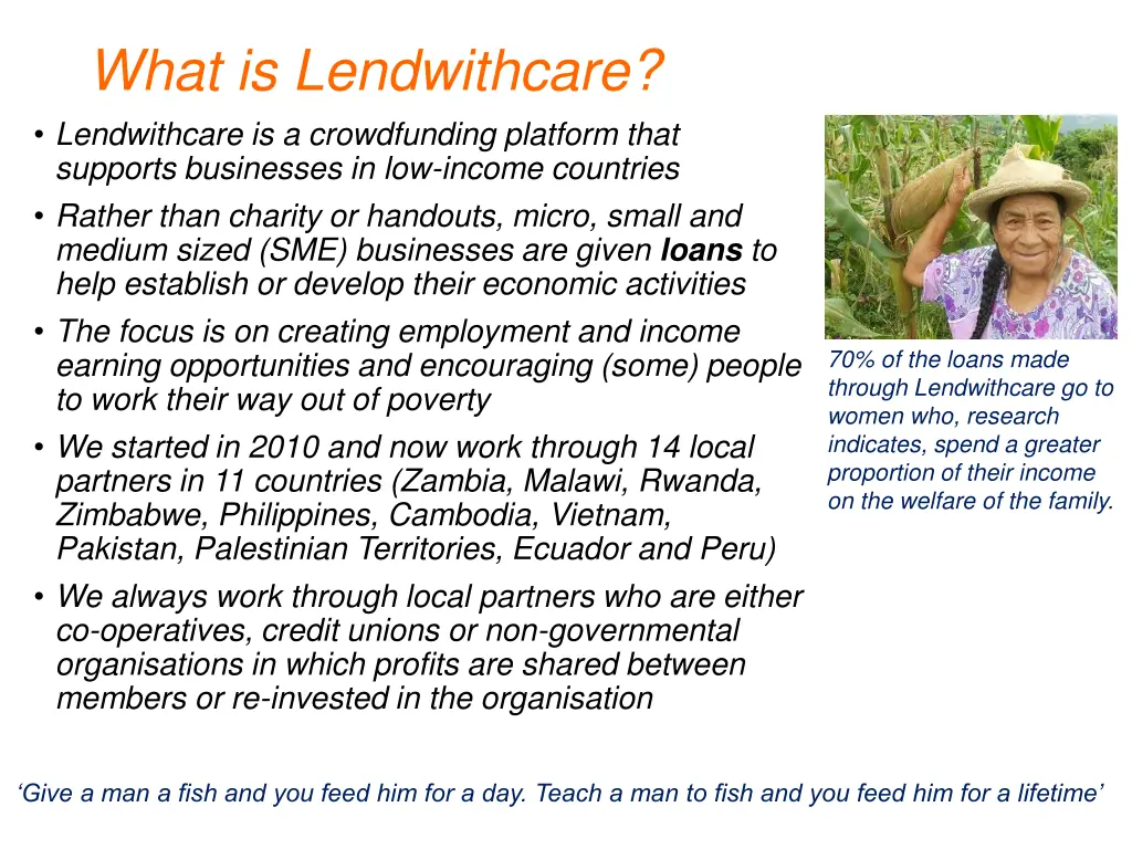 what is lendwithcare lendwithcare