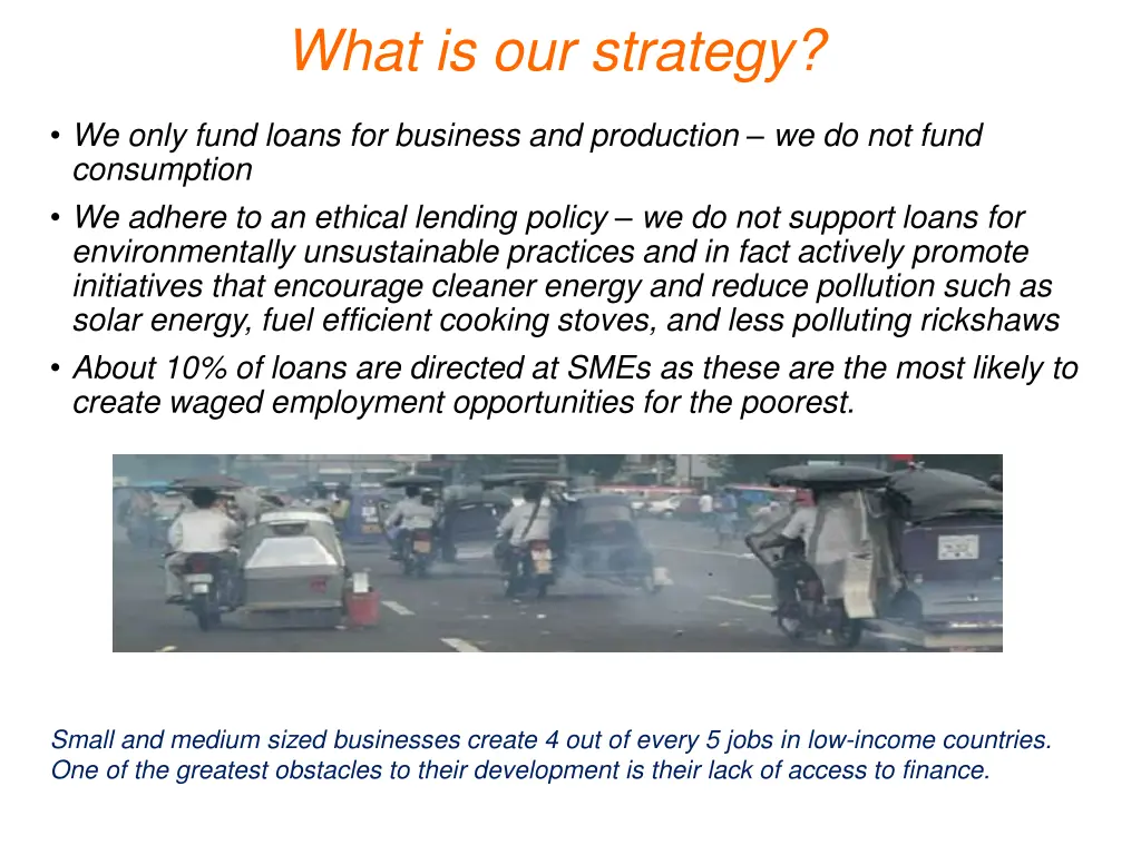 what is our strategy