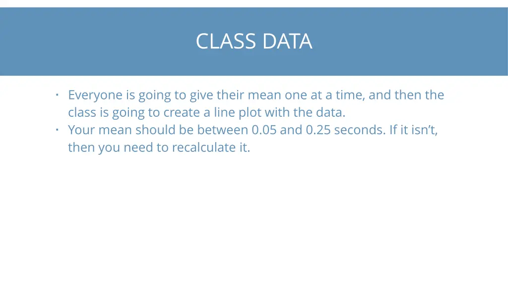 class data