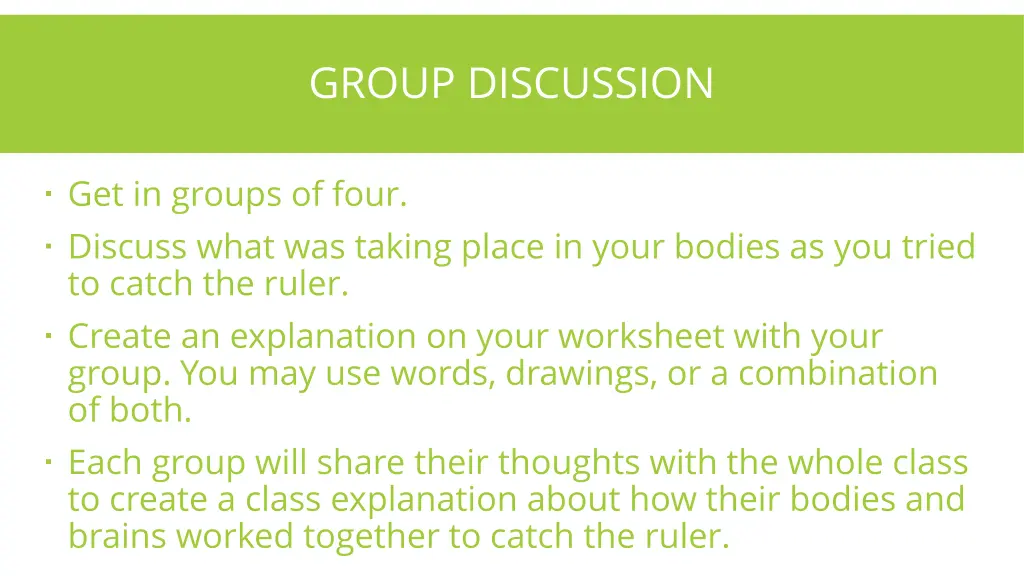group discussion