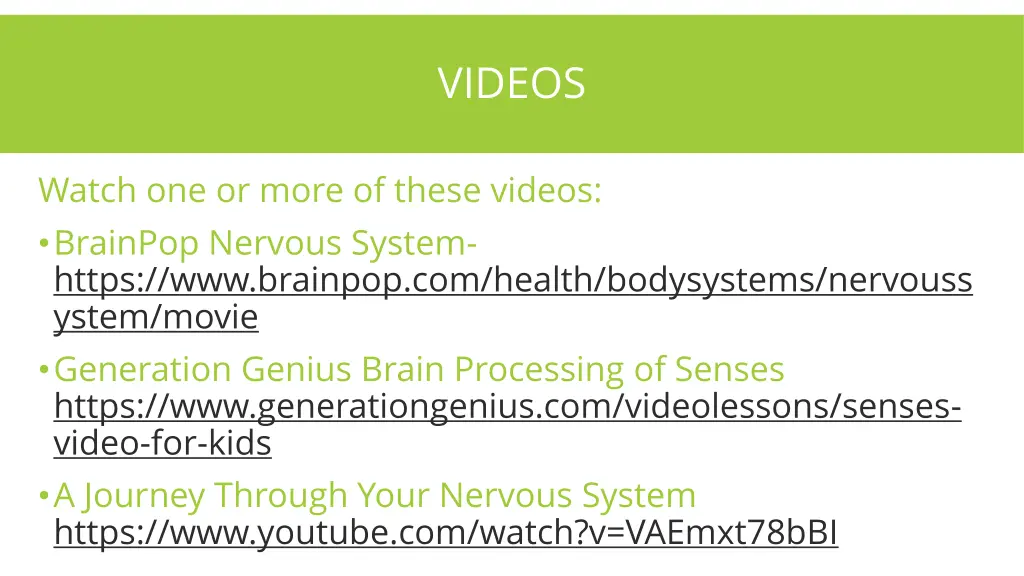 videos