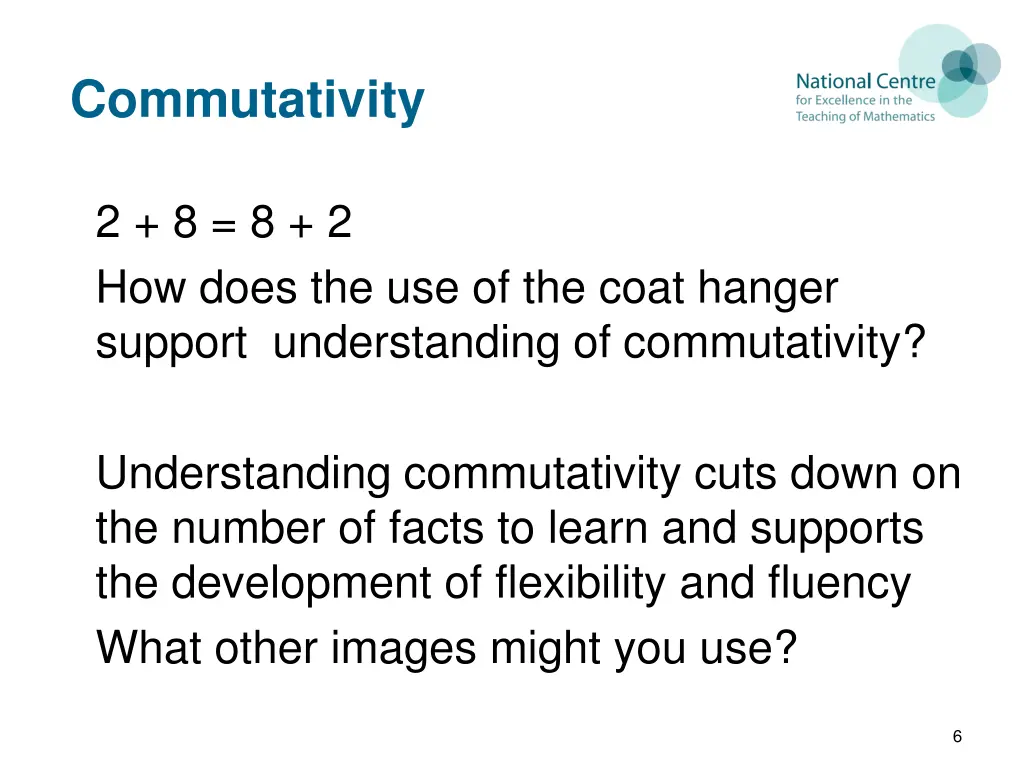 commutativity