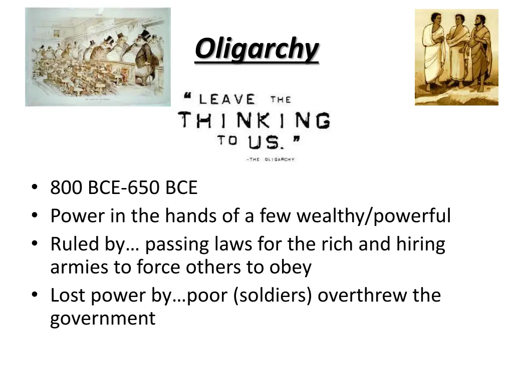 oligarchy