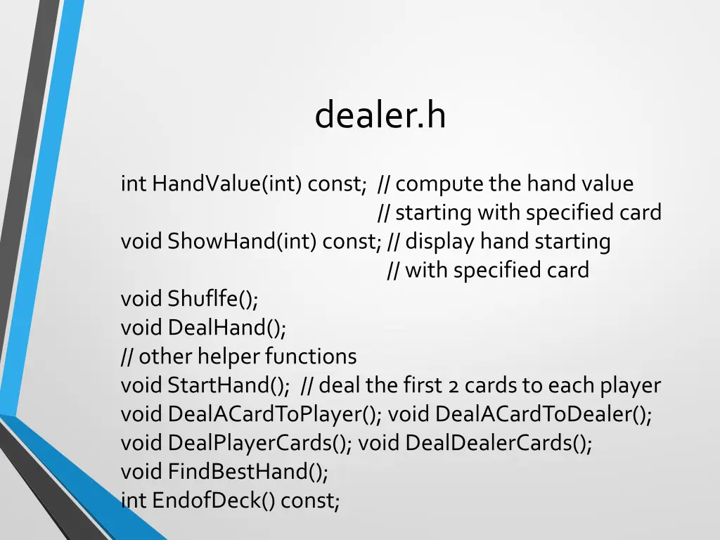 dealer h 1