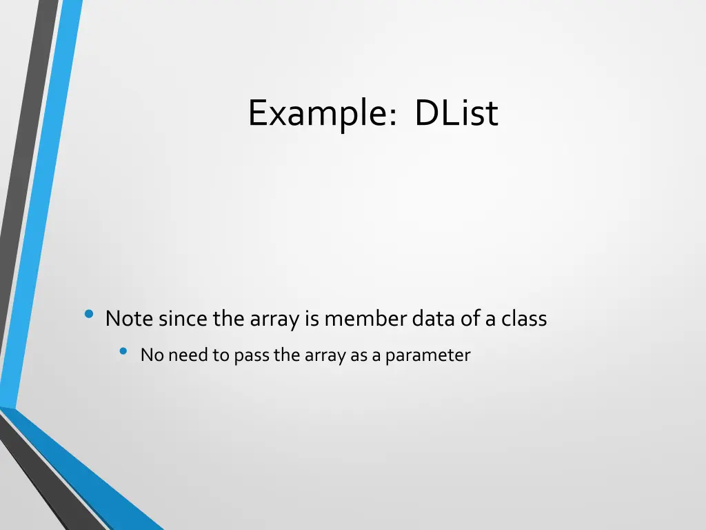 example dlist 1
