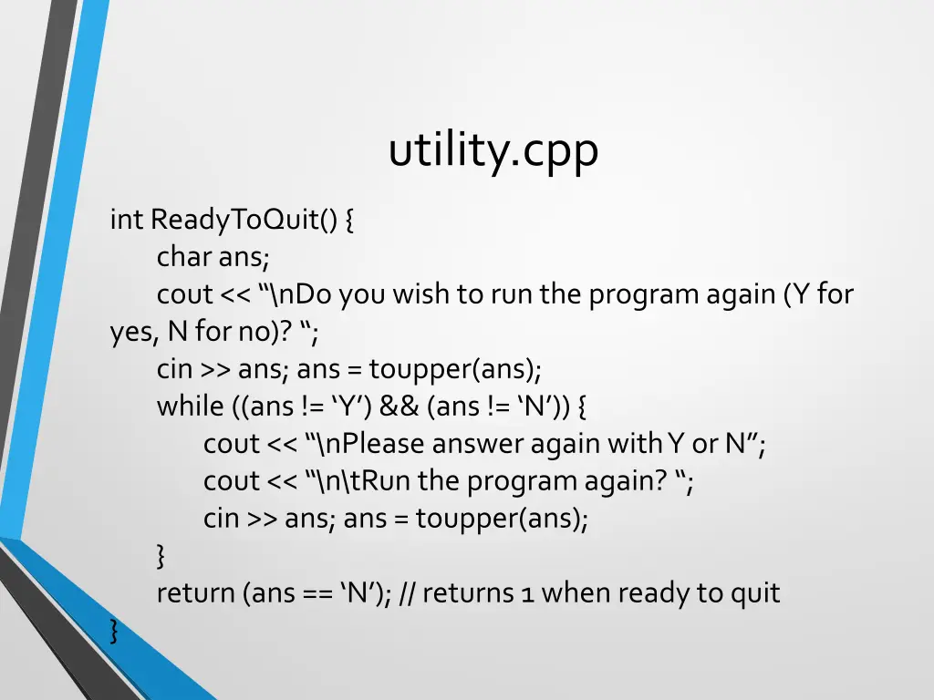 utility cpp