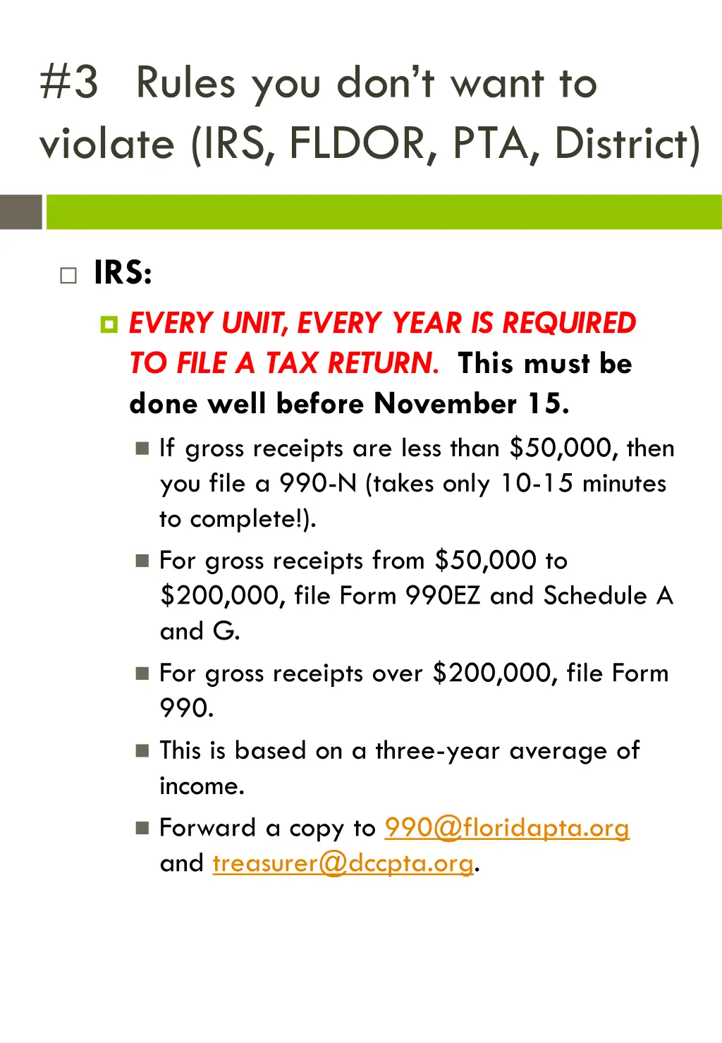 3 rules you don t want to violate irs fldor
