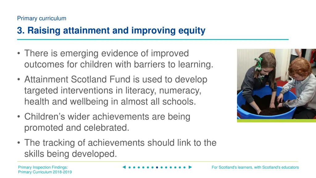 primary curriculum 6