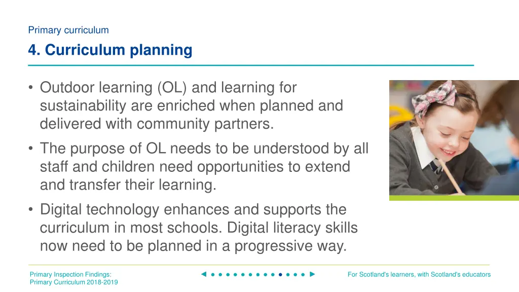 primary curriculum 9