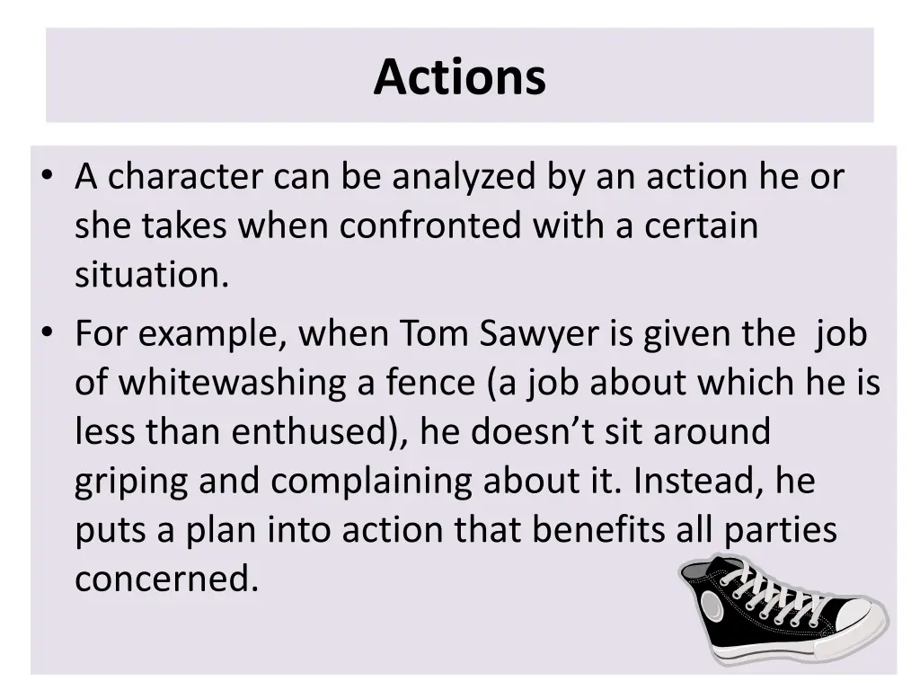actions