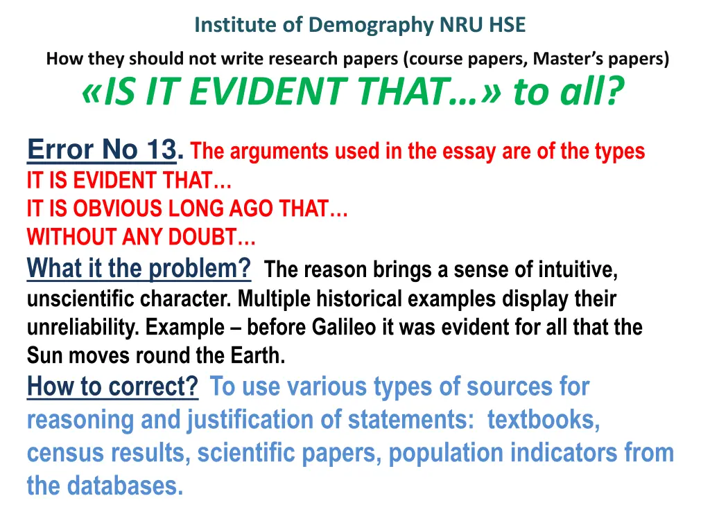 institute of demography nru hse 14