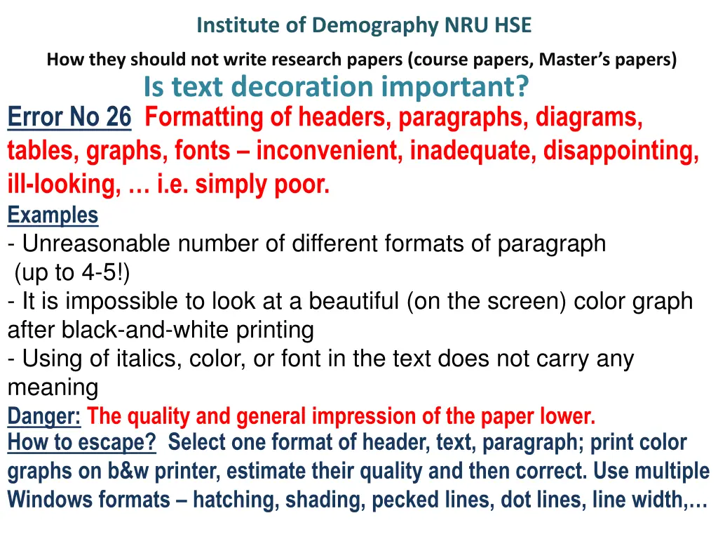 institute of demography nru hse 30