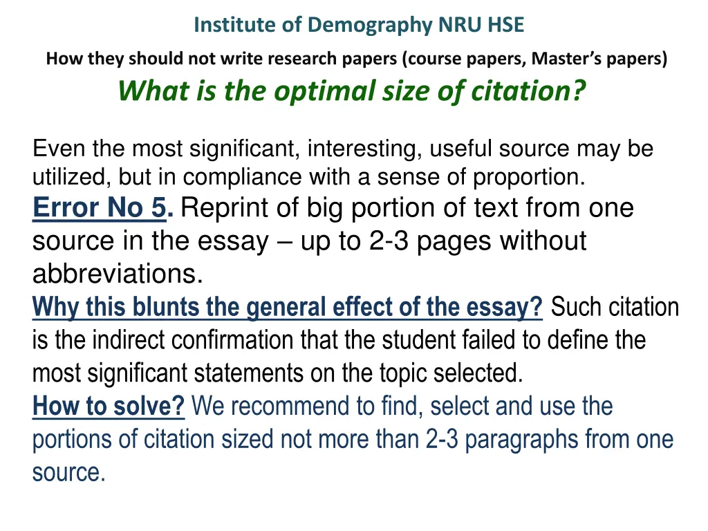 institute of demography nru hse 6
