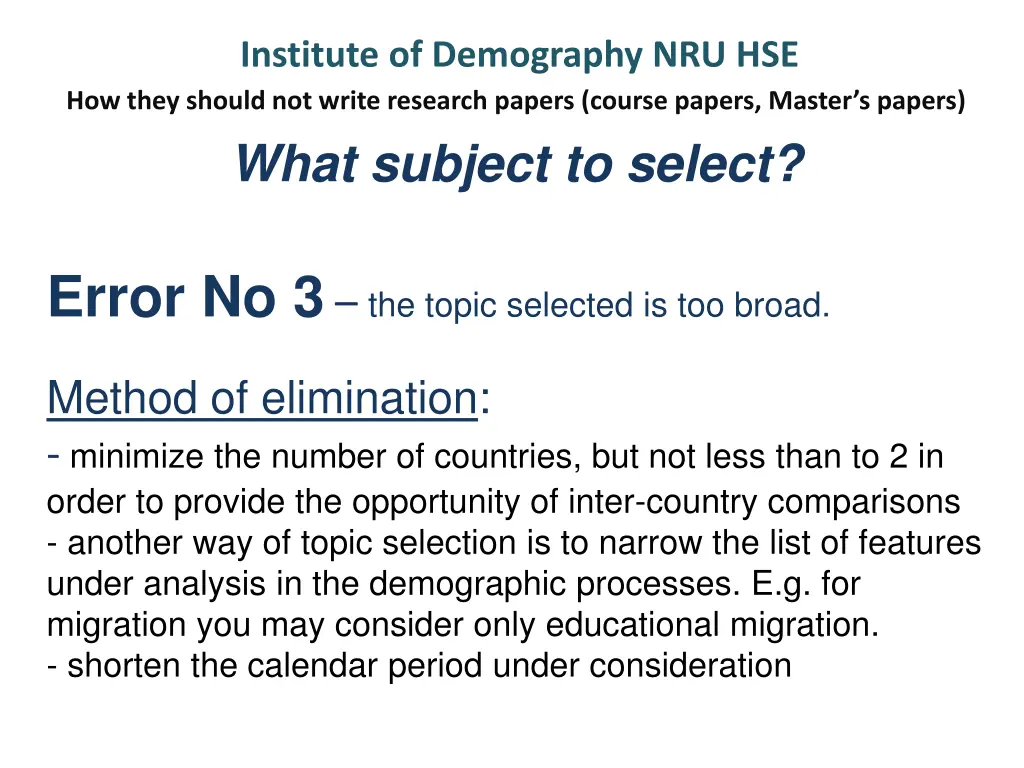 institute of demography nru hse how they should 4