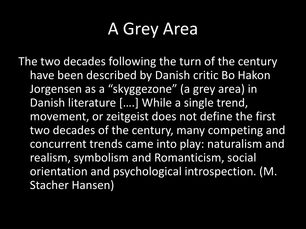 a grey area