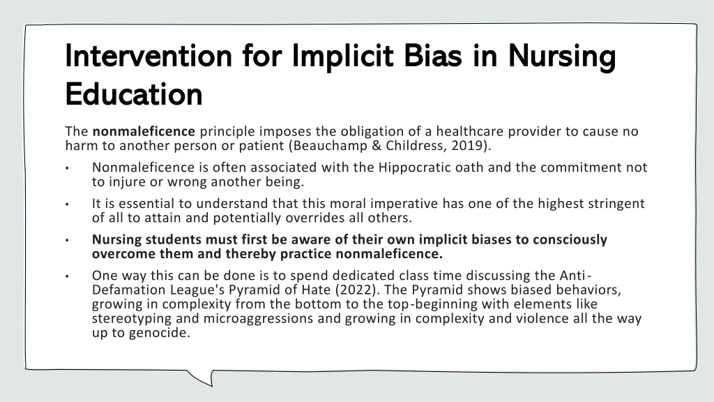 intervention for implicit bias in nursing 4