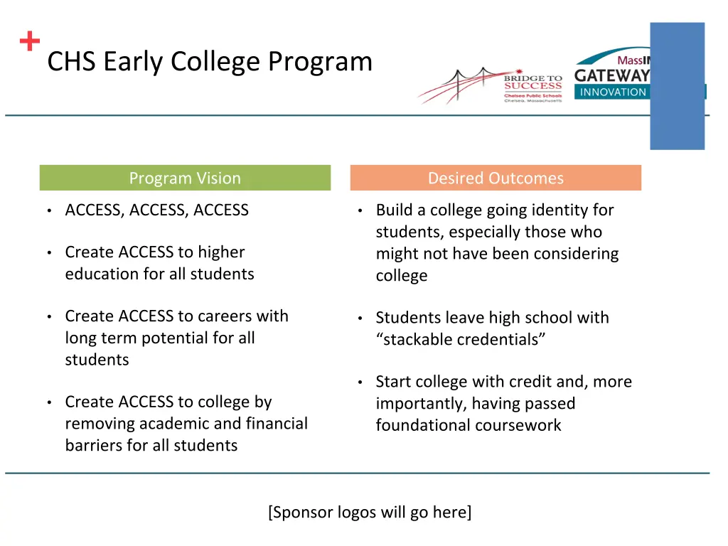 chs early college program