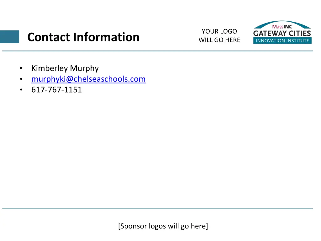 your logo will go here 3