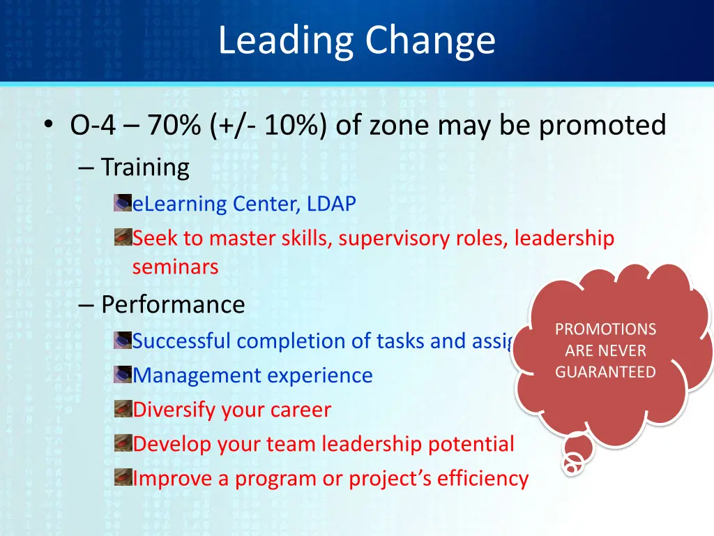 leading change