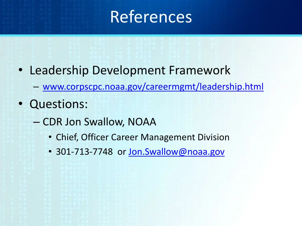 references