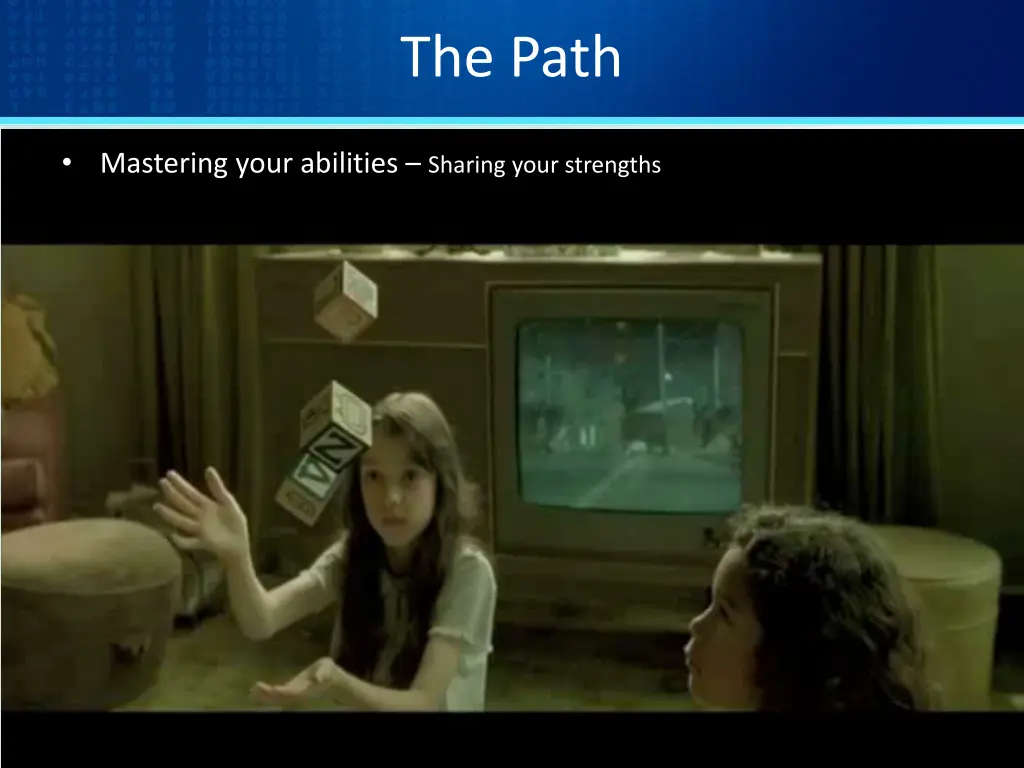 the path 1
