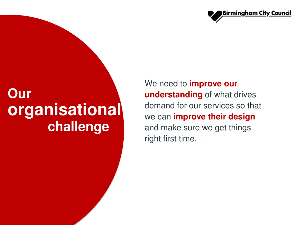 we need to improve our understanding of what