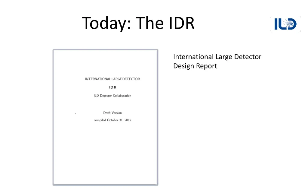 today the idr