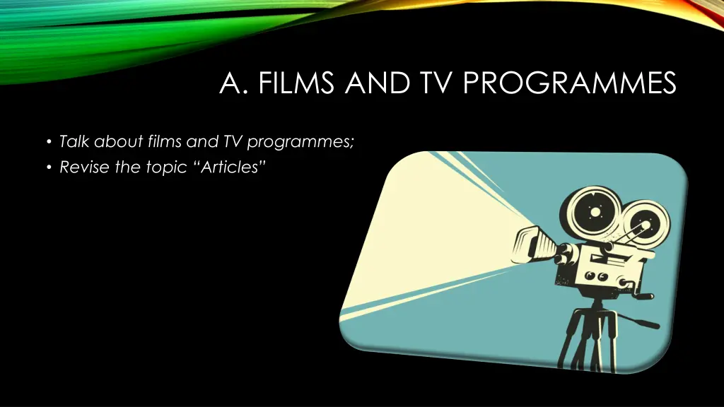 a films and tv programmes