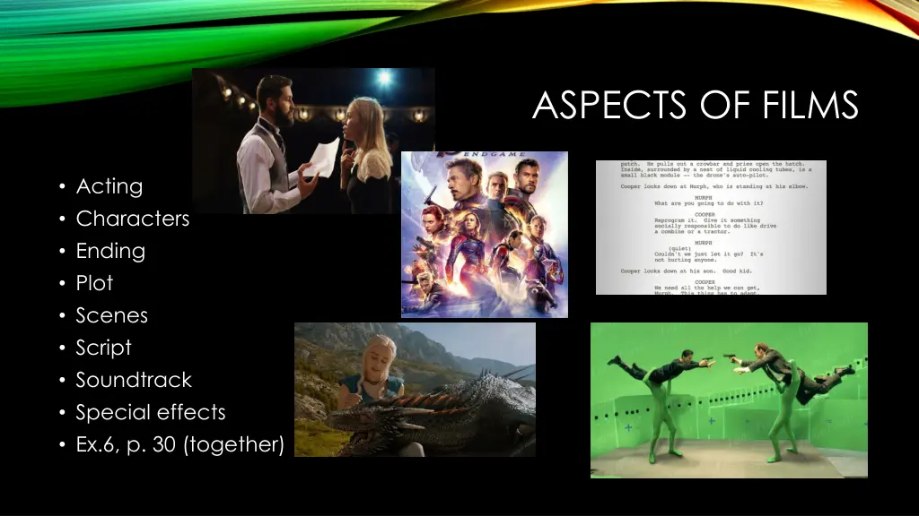 aspects of films