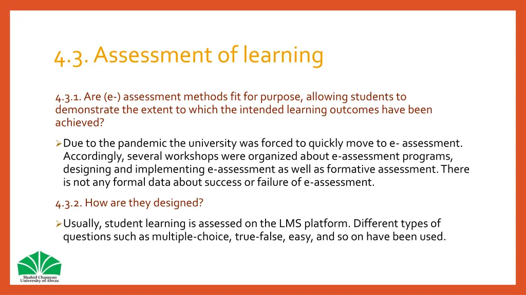 4 3 assessment of learning